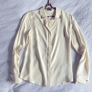 NWT J.McLAUGHLIN Liana Silk Fuji Blouse 💎